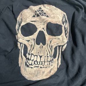 Handmade bleach painted jacket